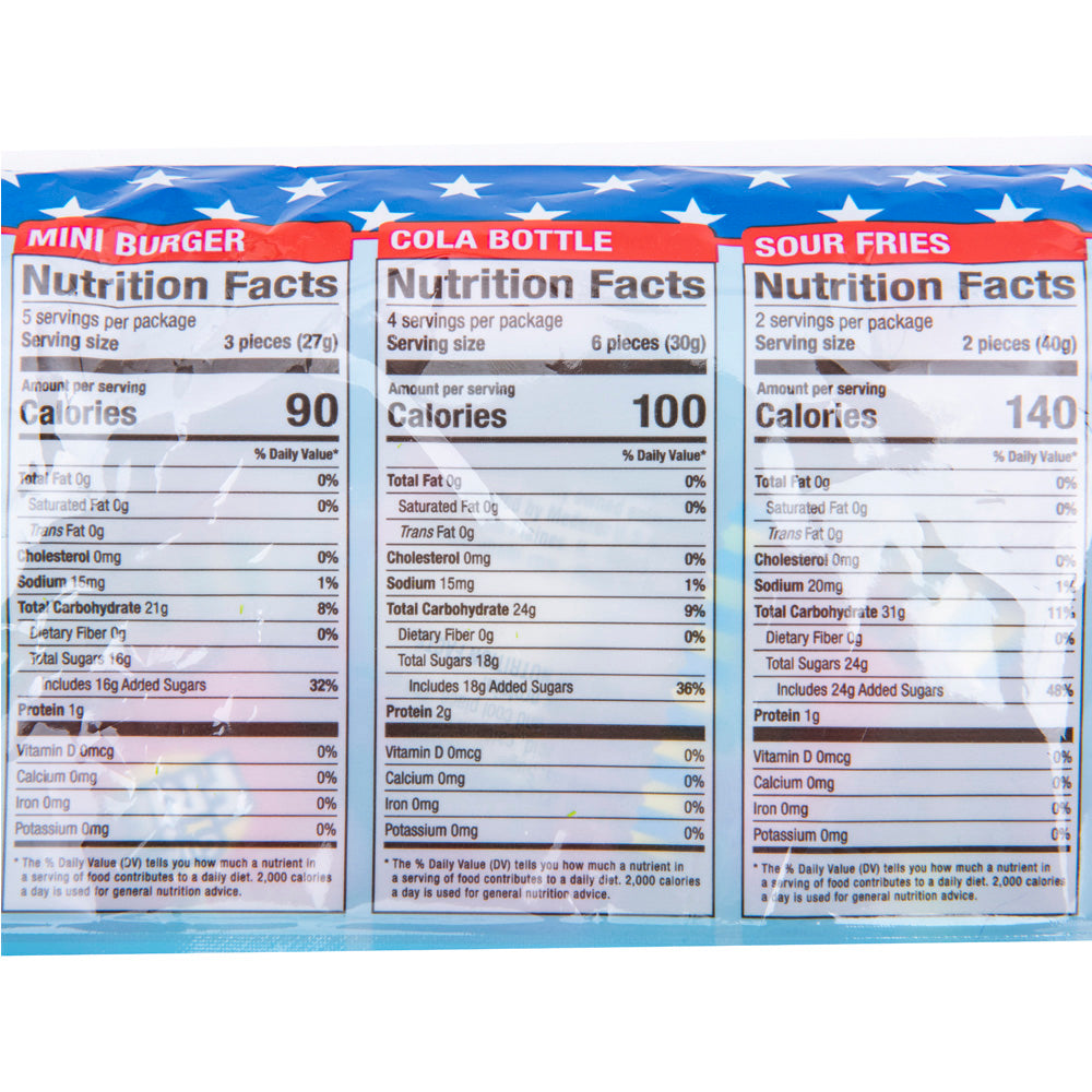 Gummi Lunch Bag Mega Mix (70 Ct)