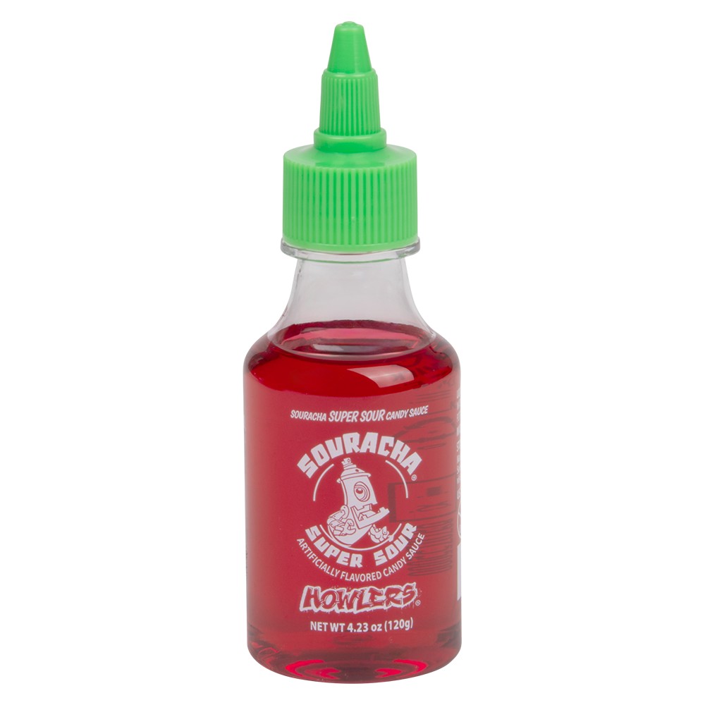 Sour Candy Sauce Howlers Souracha Super Sour Candy Sauce (12 Bottle Display)