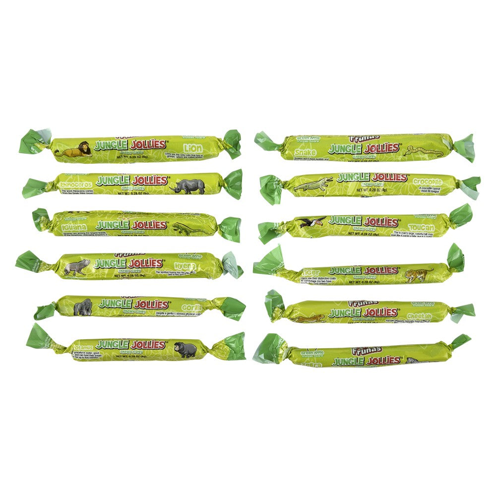 Green Apple Chewy Candy (48 Piece Box)