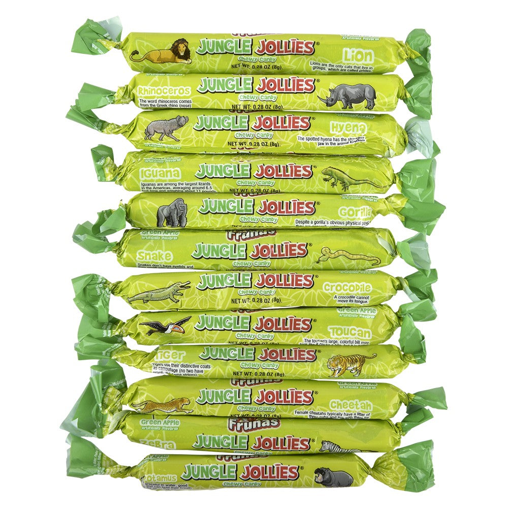 Green Apple Chewy Candy (48 Piece Box)