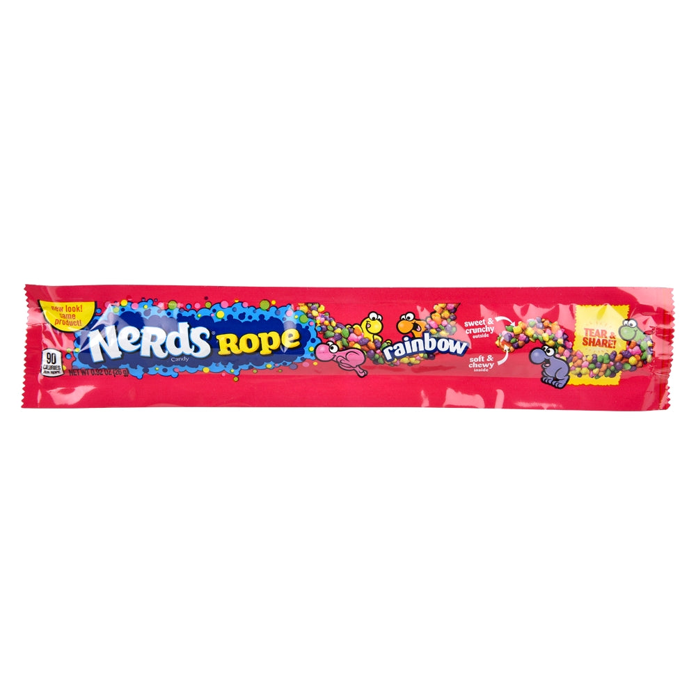 Nerds Rainbow Rope Candy (24 Ct Display)
