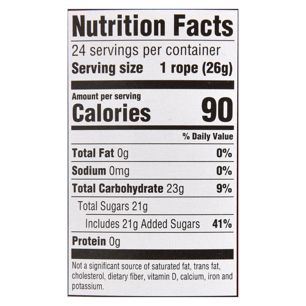 Nerds Rainbow Rope Candy (24 Ct Display)