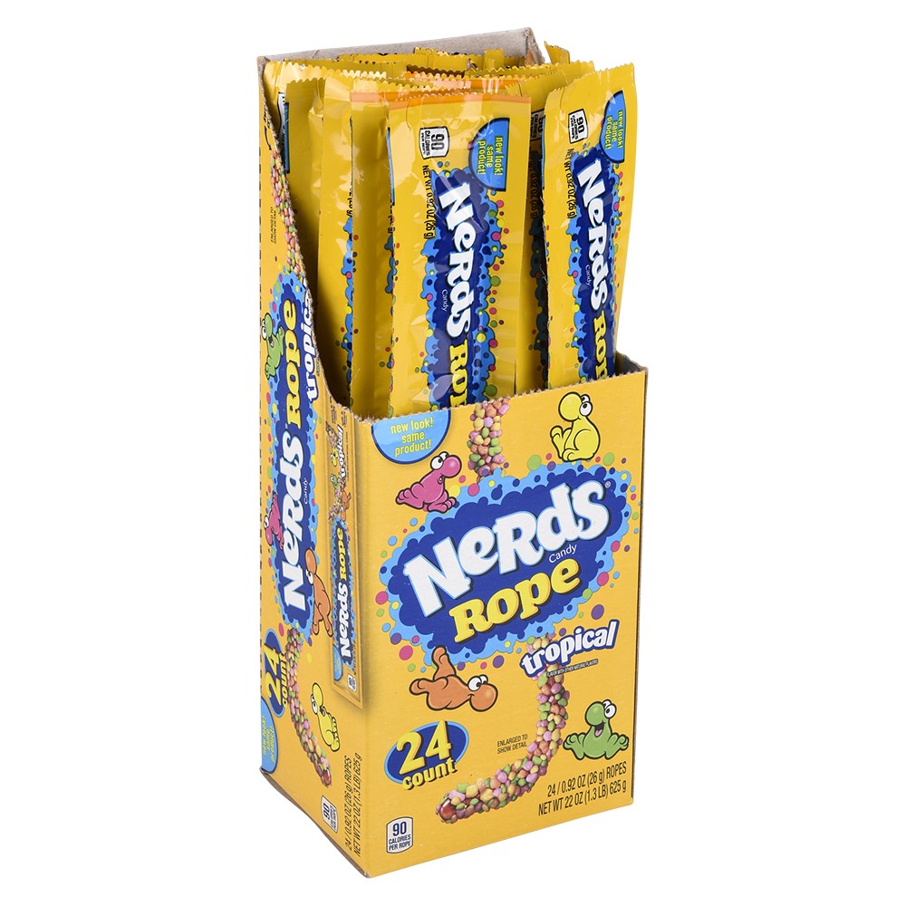 Nerds Tropical Rope Candy (24 Ct Display)