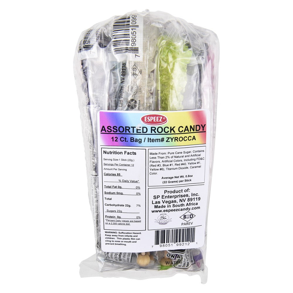 Rock Candy Pops (12 Piece Bag)