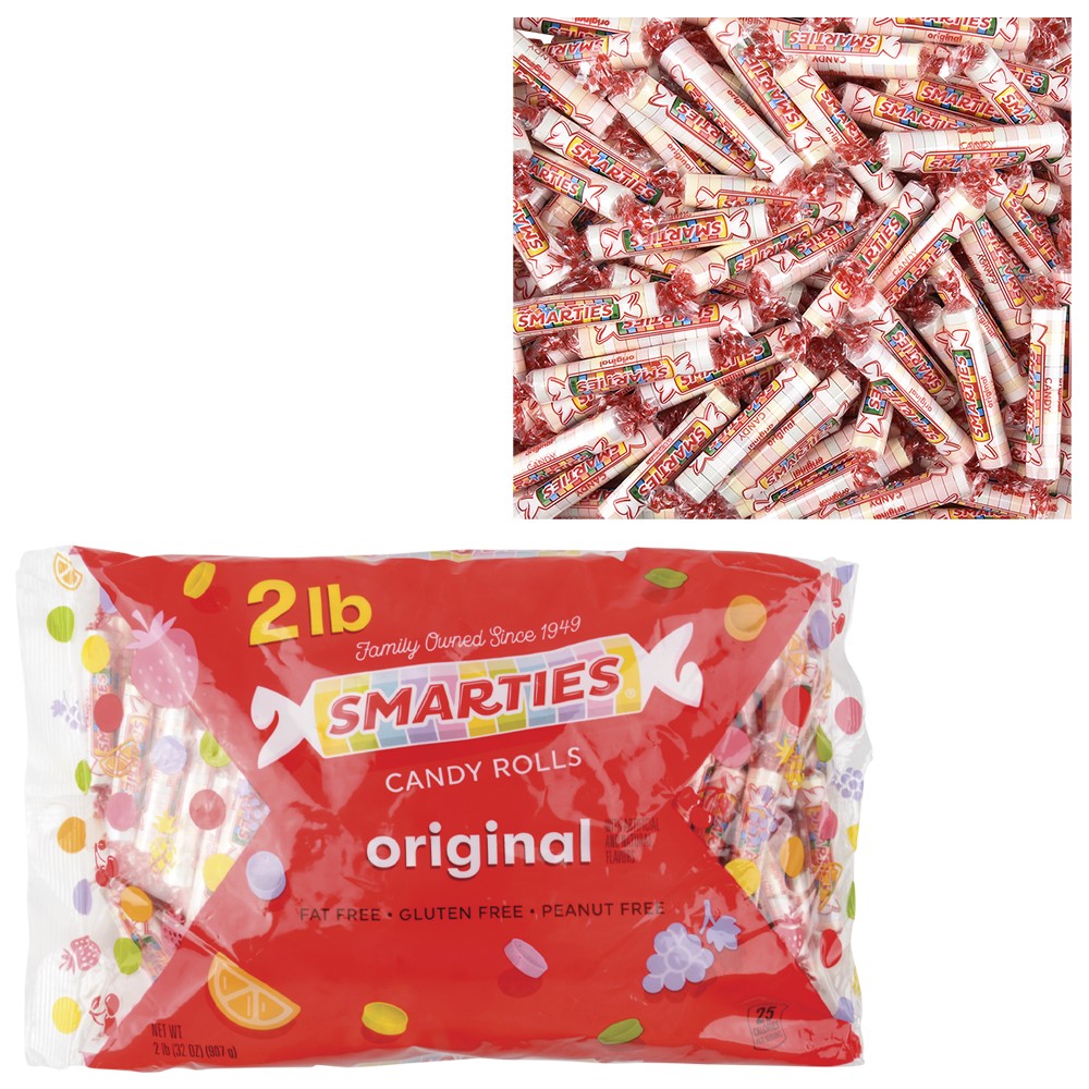 Smarties Candy 2lb Bag 120ct