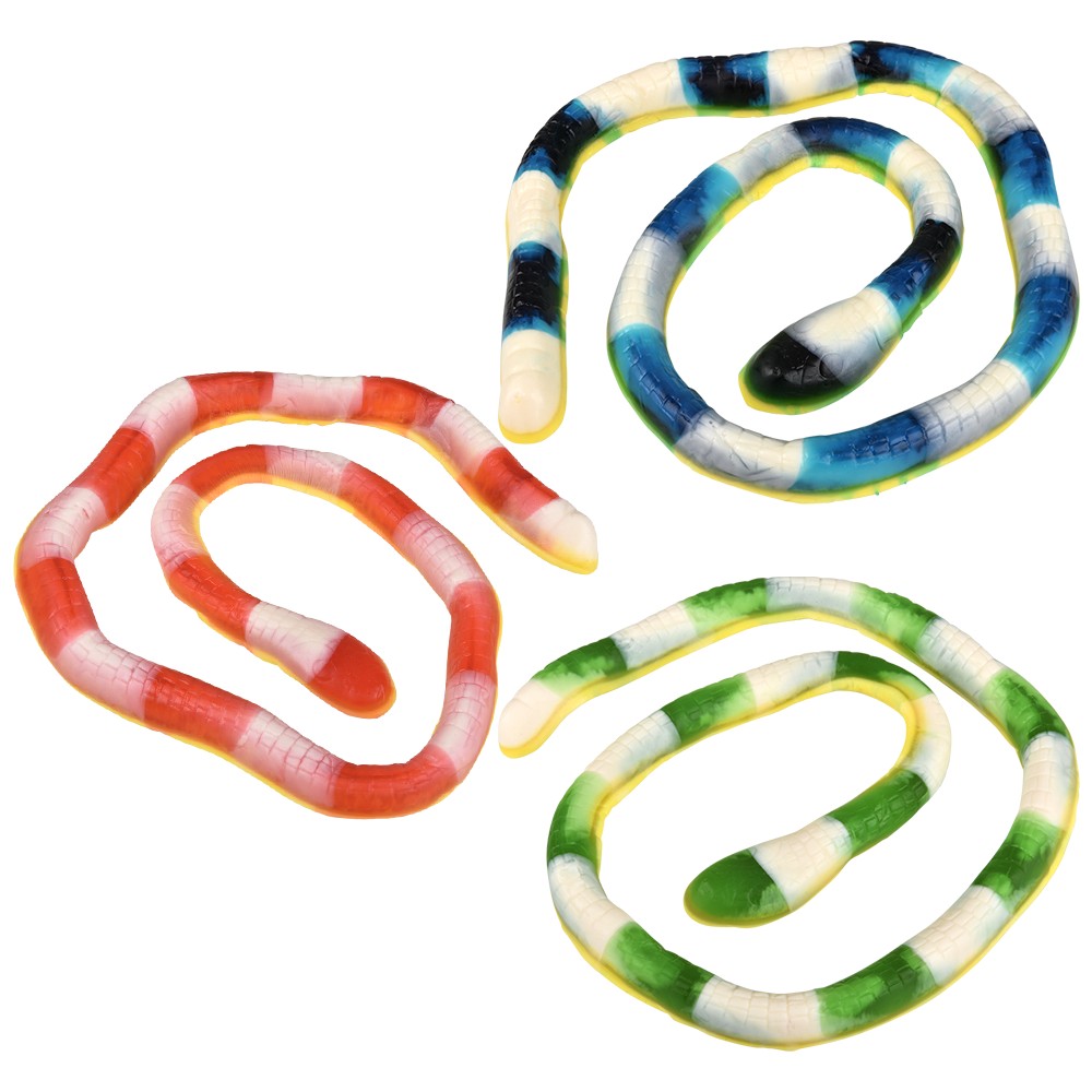Snake Bitez Gummy Candy (9 Pc Display)