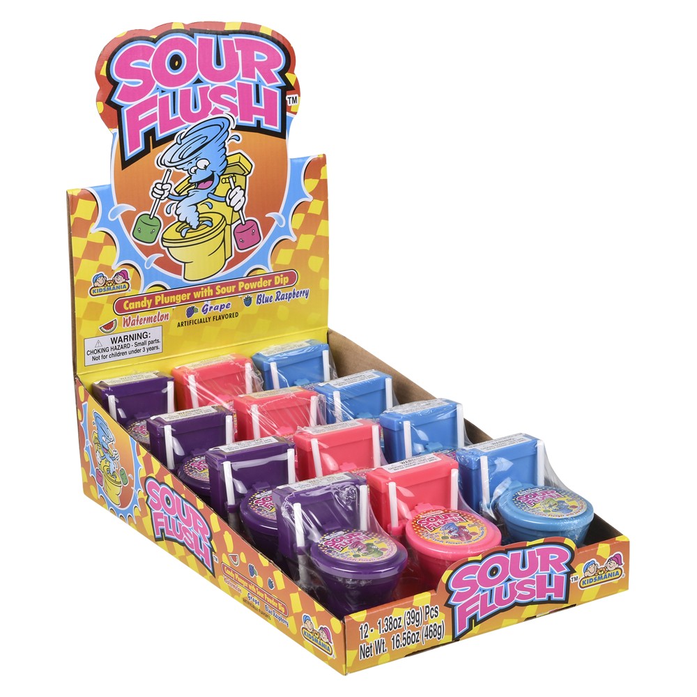 Sour Candy Plunger (12 PC Display)