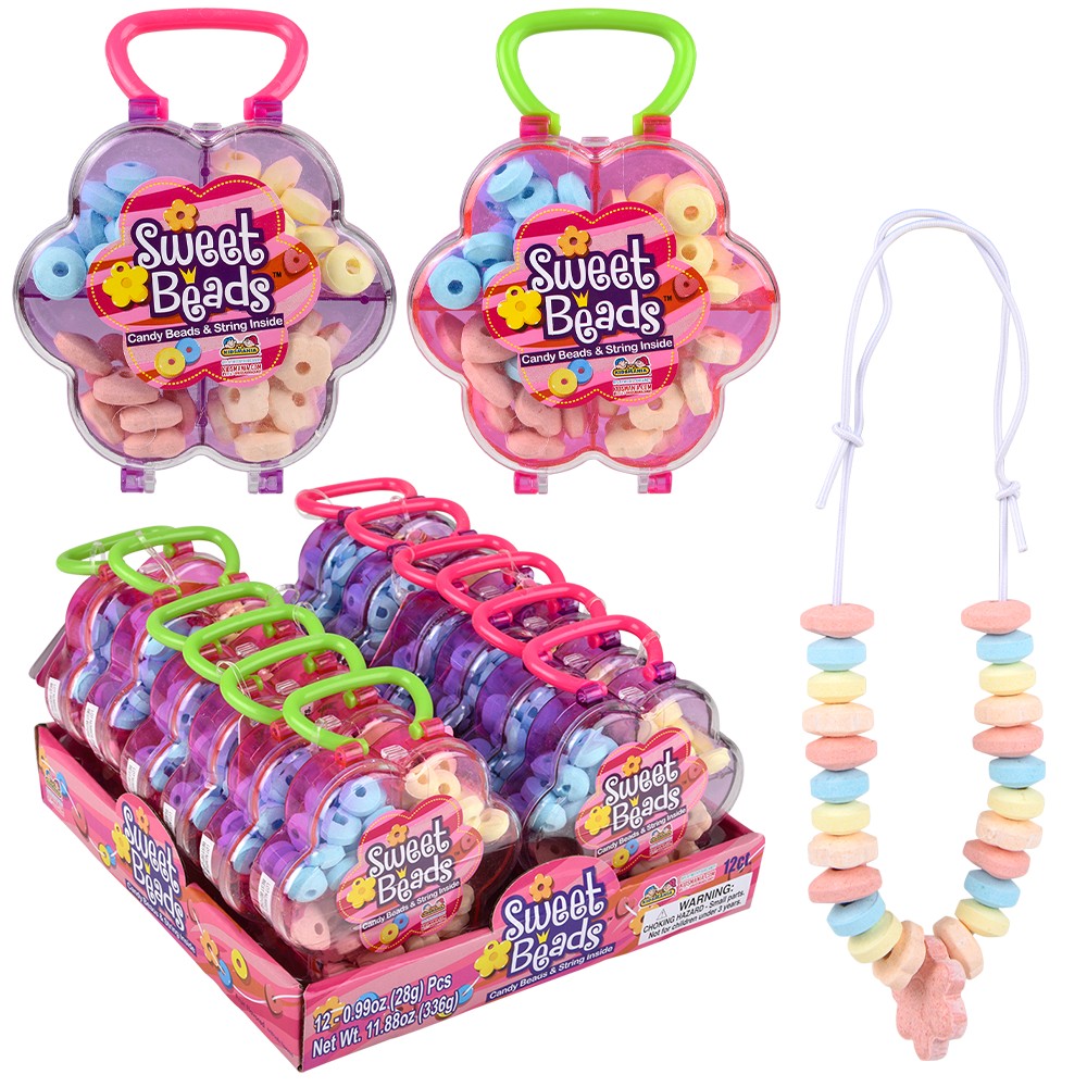 Candy Jewelry Sweet Beads (12 PC Display)