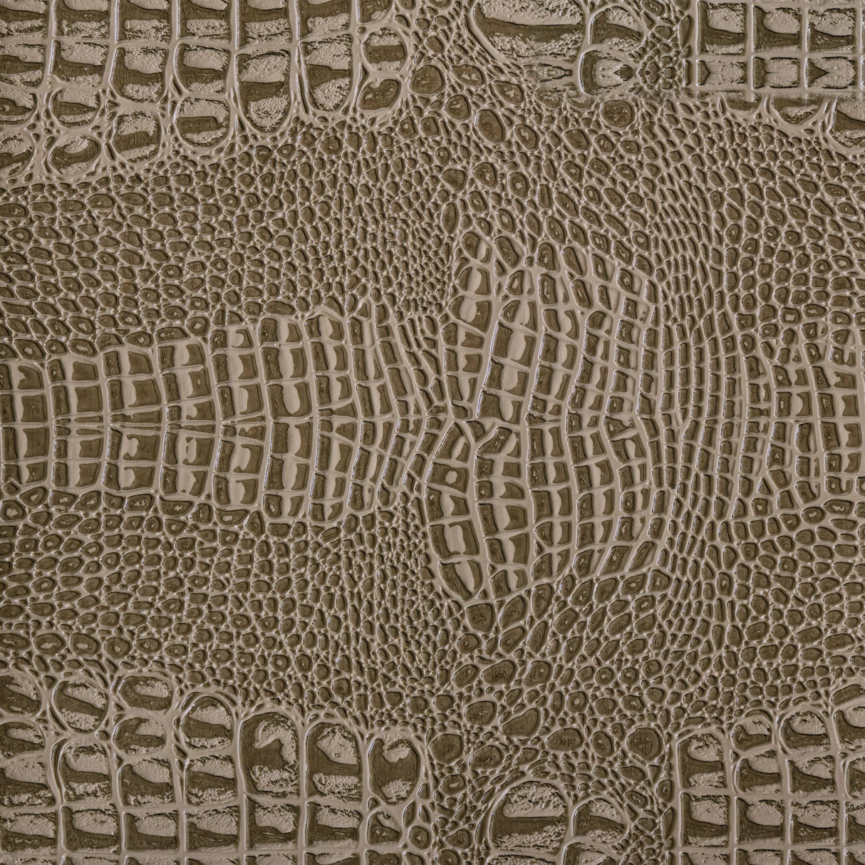 Faux Crocodile Skin Vinyl Upholstery Fabric