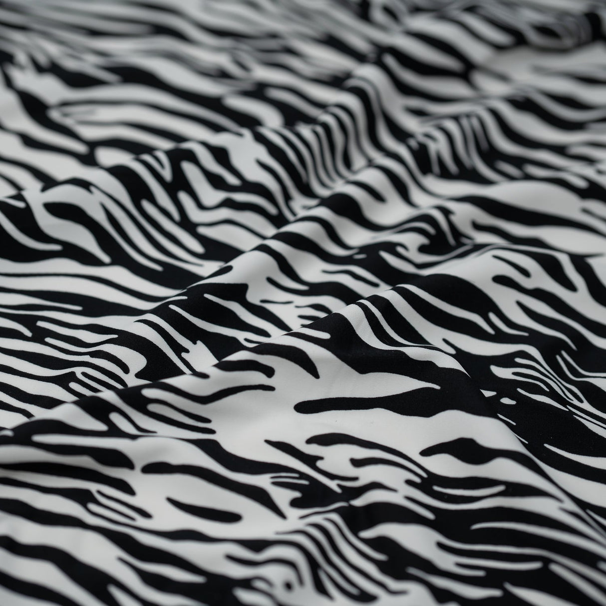 Zebra Printed Spandex Fabric