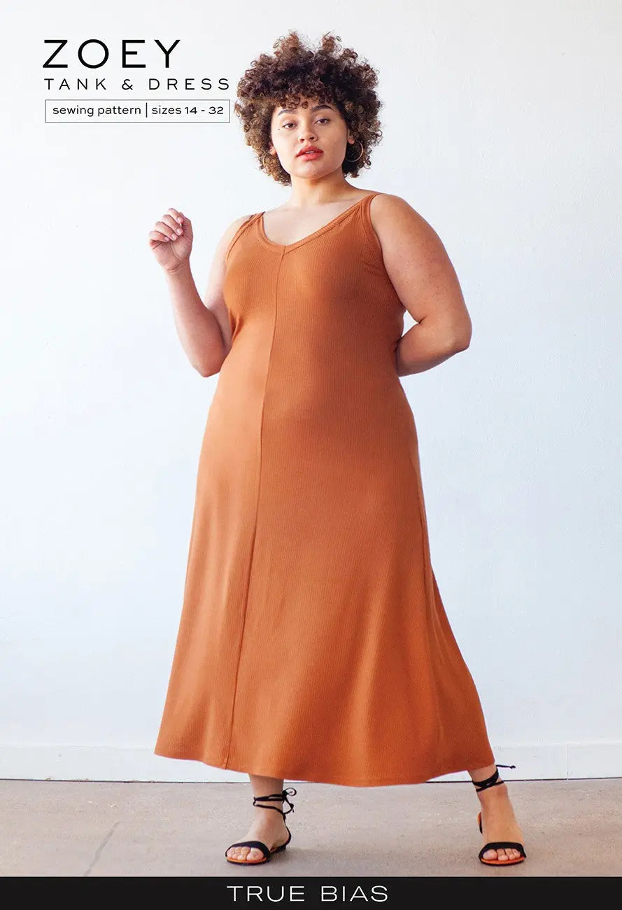 Knit Tank Top and Dress Pattern Zoey 14-32