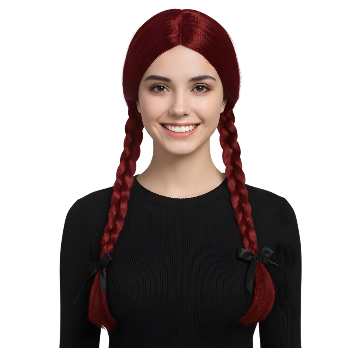 Pigtails Costume Wig