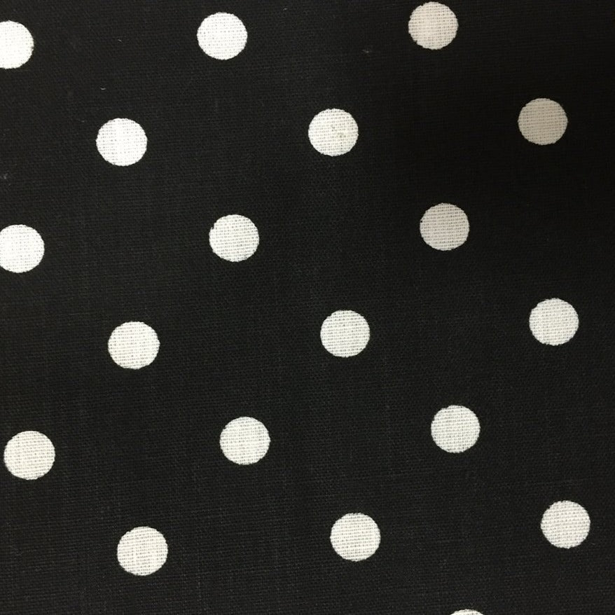 Poly Cotton Small Polka Dot Print Fabric
