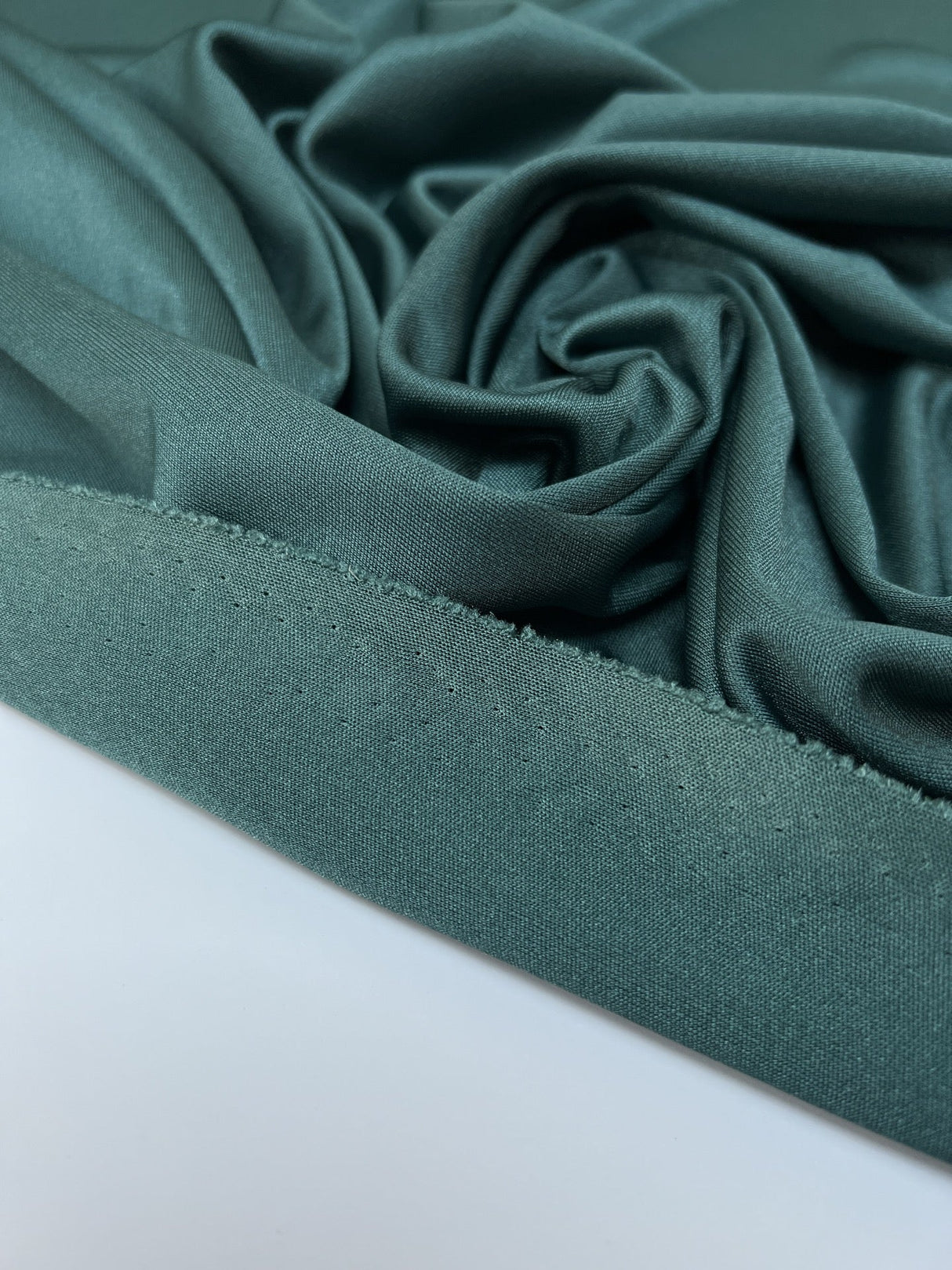 Polyamide Elastane Knitted Fabric Green Blue
