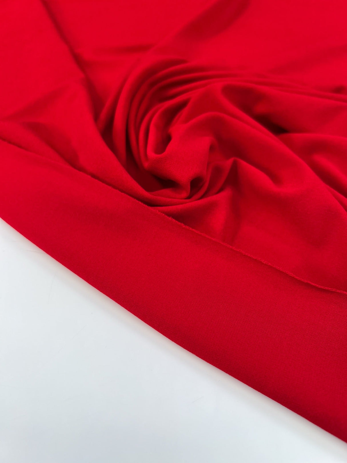 Red Cotton Knitted Fabric