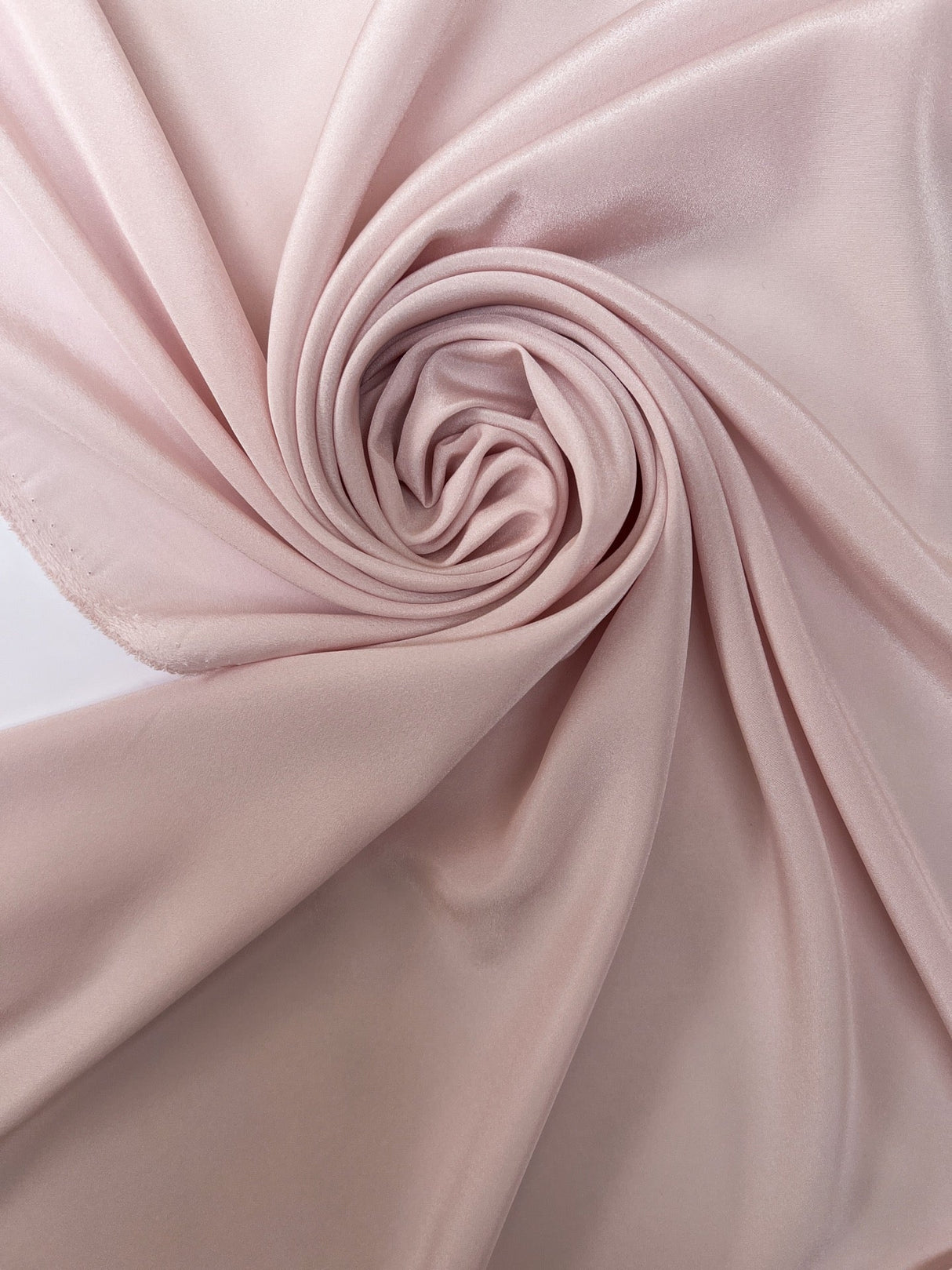 Pink Polyamide Crepe Fabric