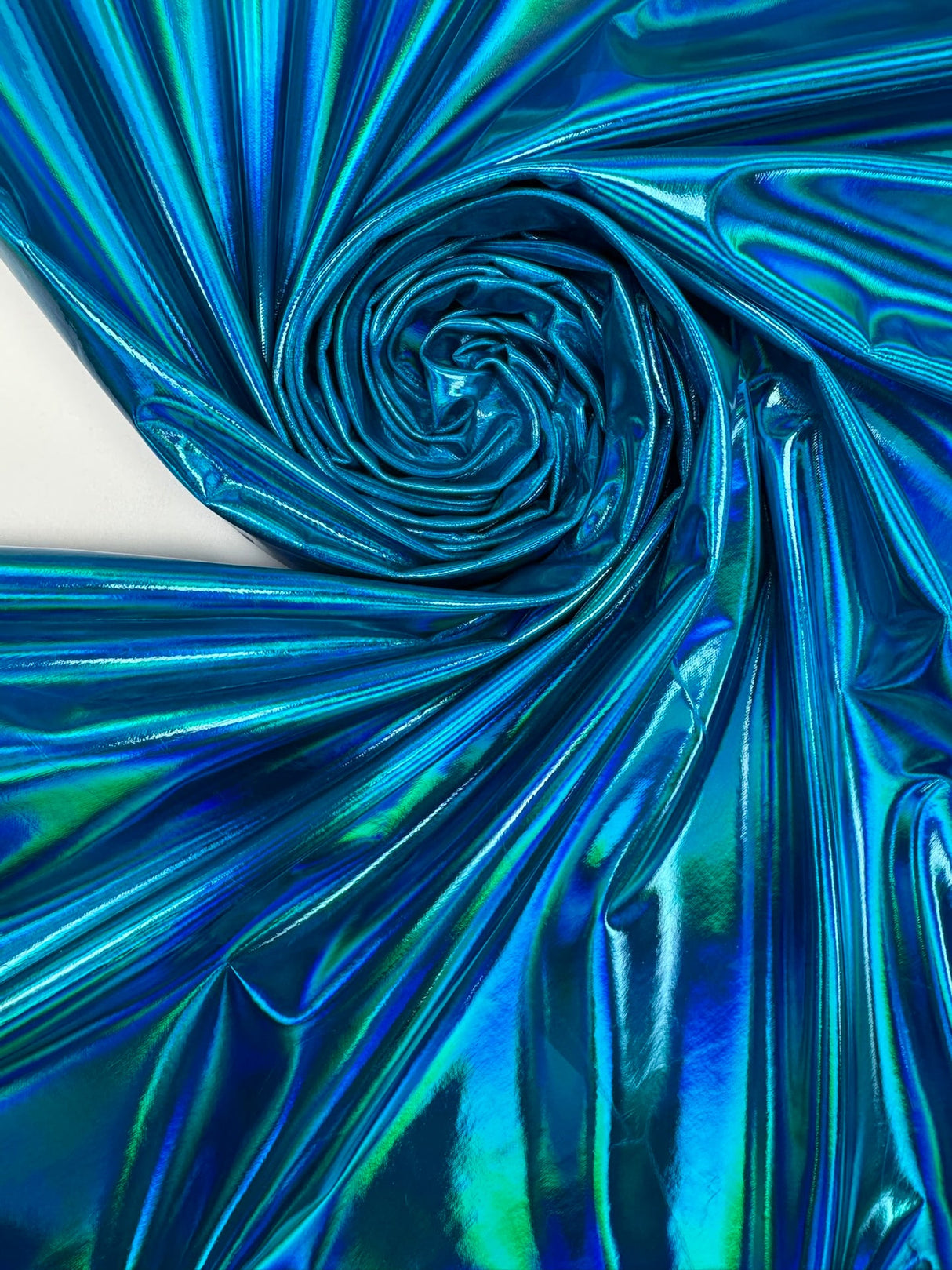 Polyamide Elastane Knitted Fabric Blue