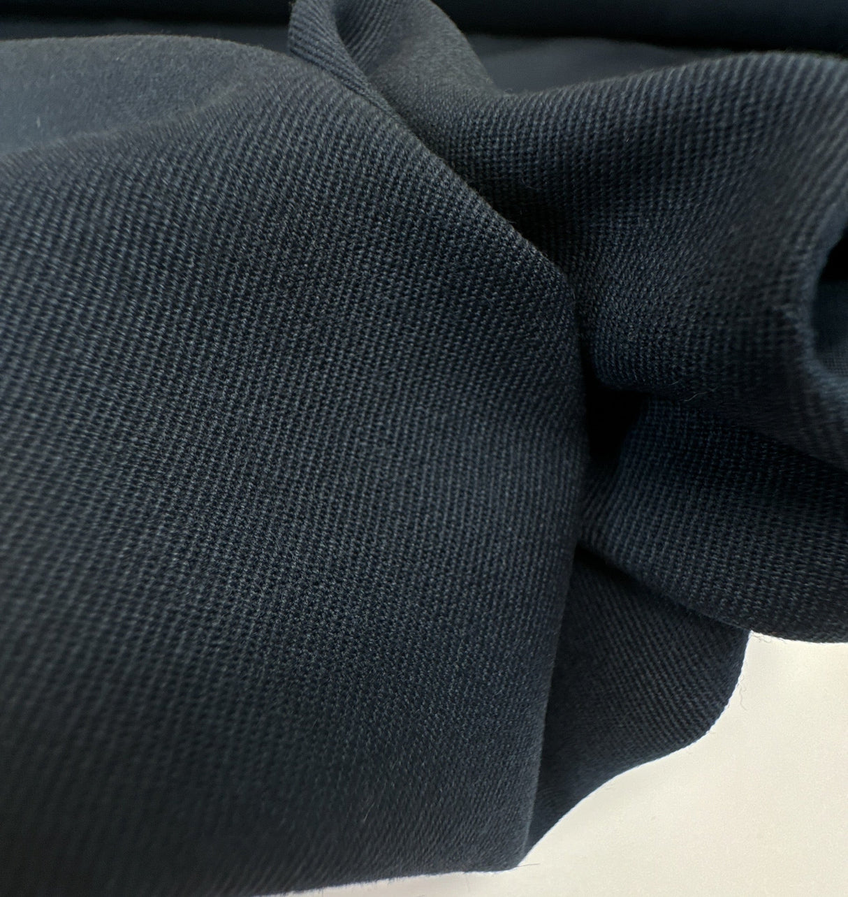 Wool Blend Twill Blue