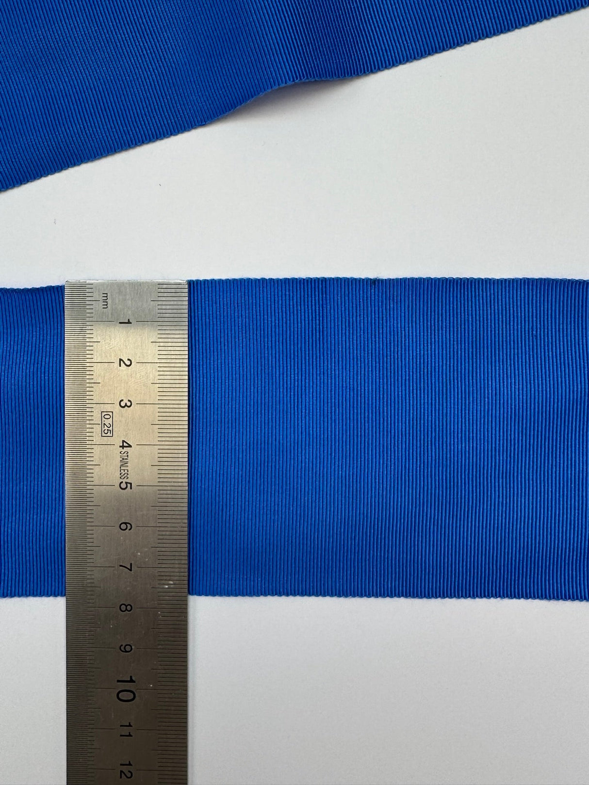 Viscose Rep Weave Blue