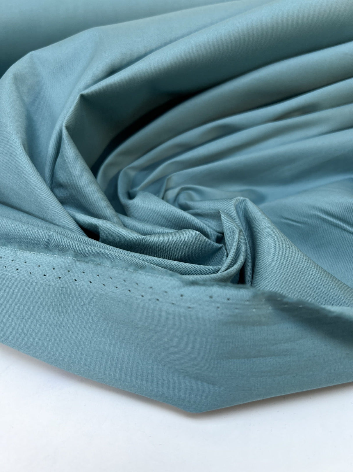 Viscose Elastane Plain Weave Blue