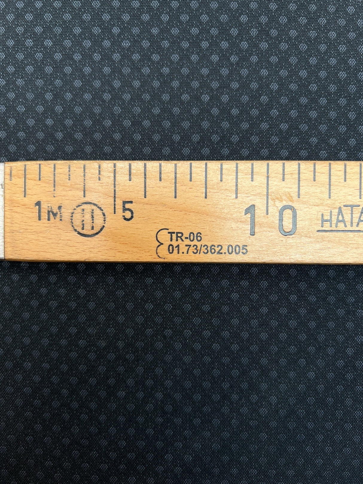 Blue Jacquard Polyester Fabric