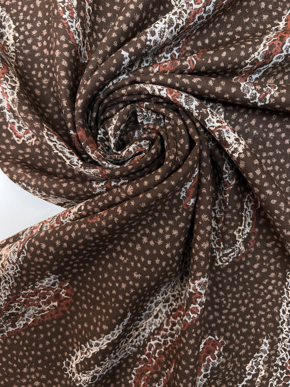 Printed Wool Fabric for Dress