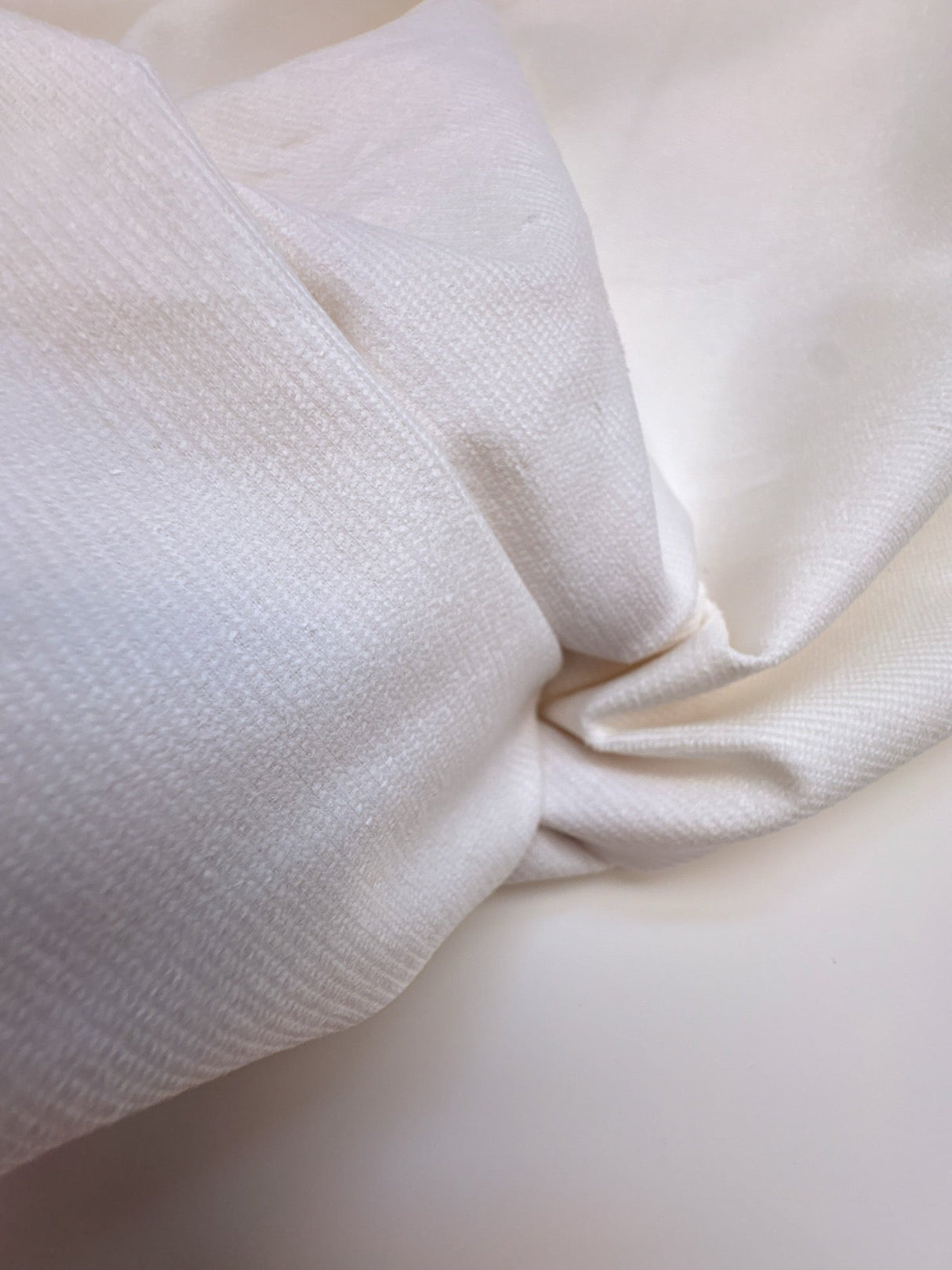 Cotton Corduroy White Ribbed Lightweight