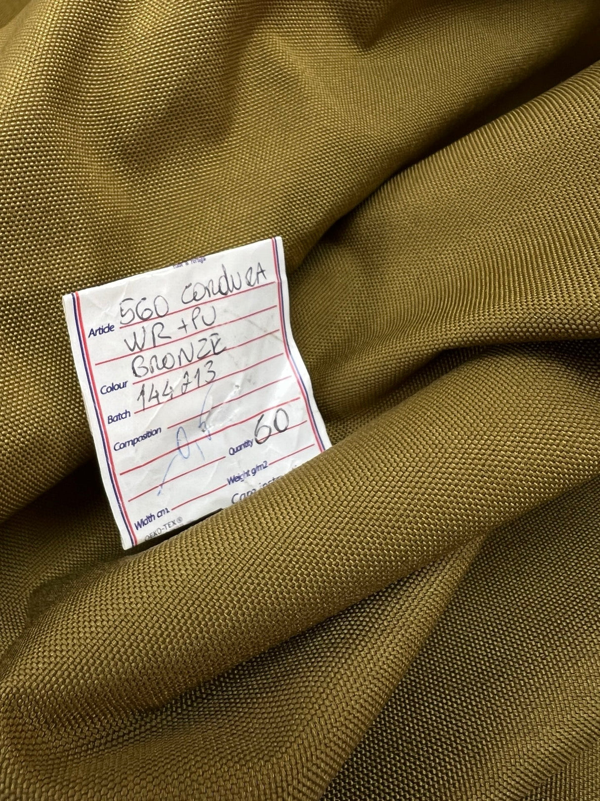 Polyester Jacket Fabric Brown-Green