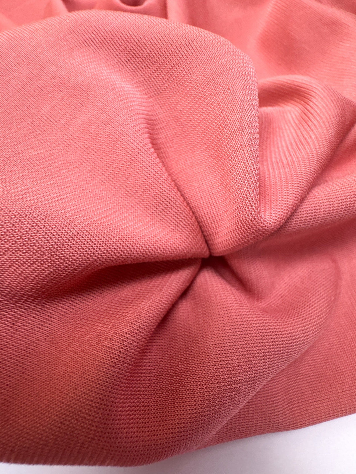 Viscose Elastane Knitted Fabric Pink