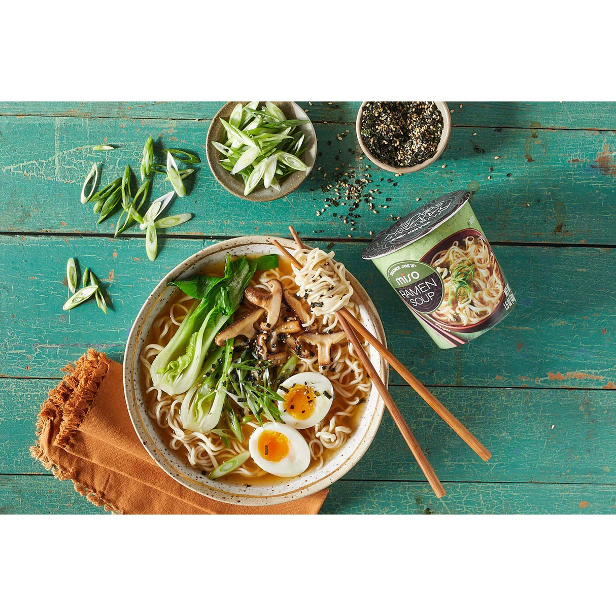 Miso Instant Ramen Soup 1.5 oz Savory & Convenient