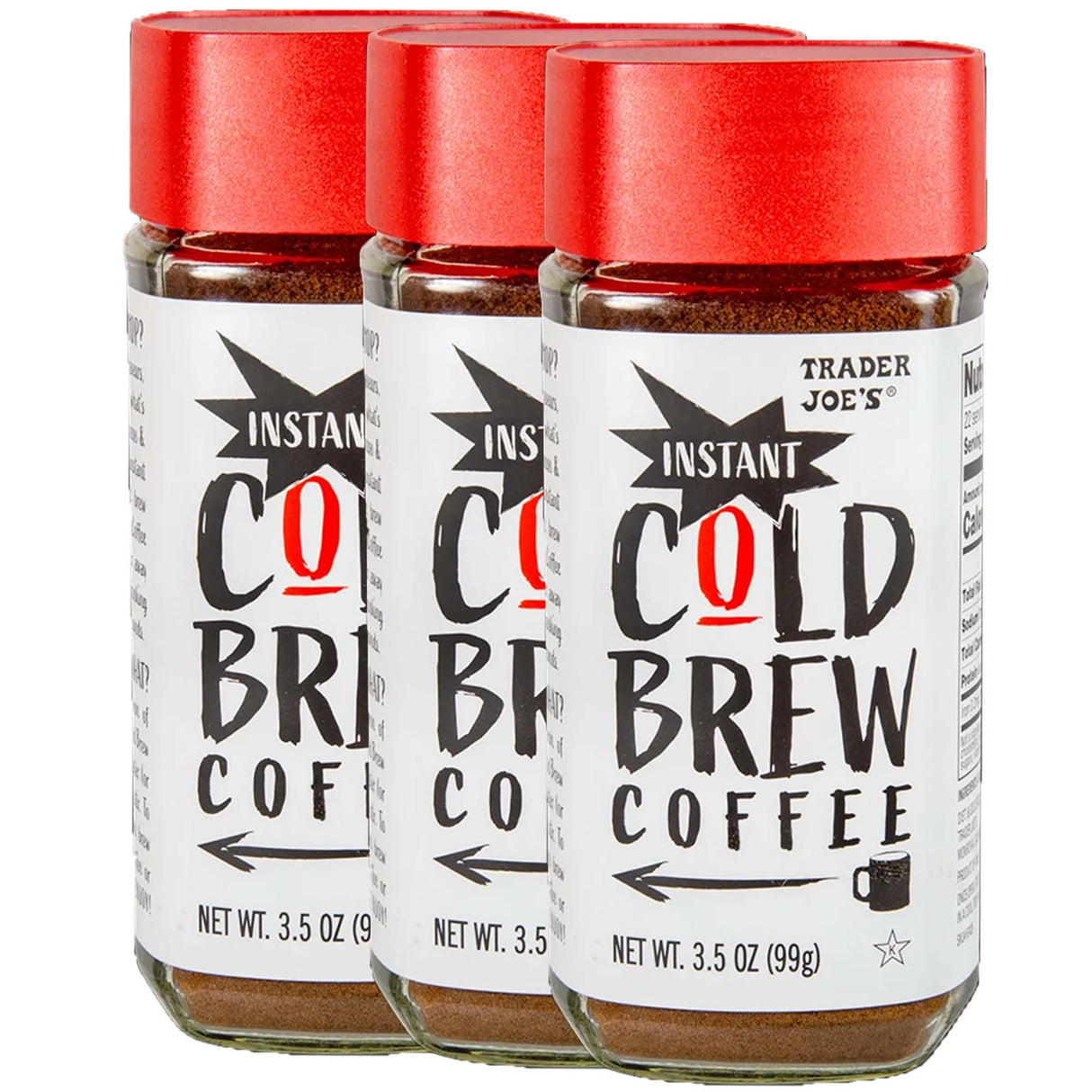 ট্রেডার জো'স ইনস্ট্যান্ট কোল্ড ব্রিউ কফি | ৩.৫ আউন্স