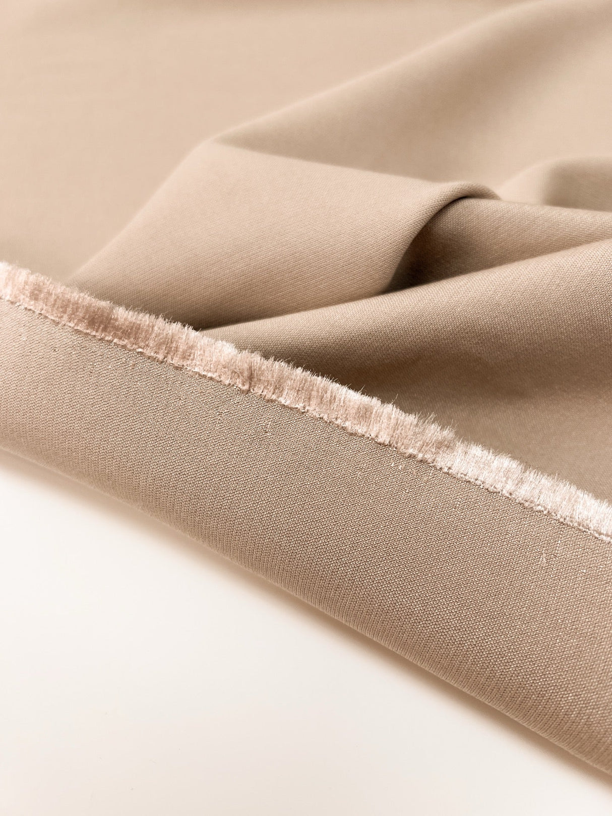 Viscose Cotton Suit Fabric Beige