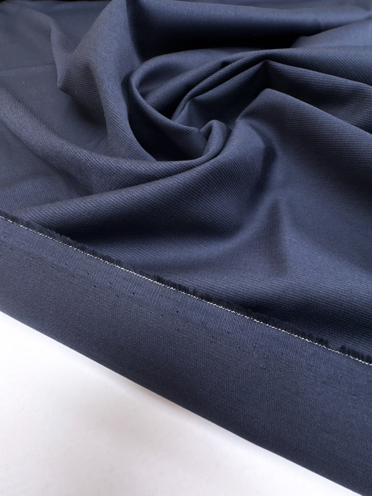 Blue Viscose Combined Weave