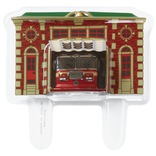 Fire Truck & Station Cake Decorating Kit