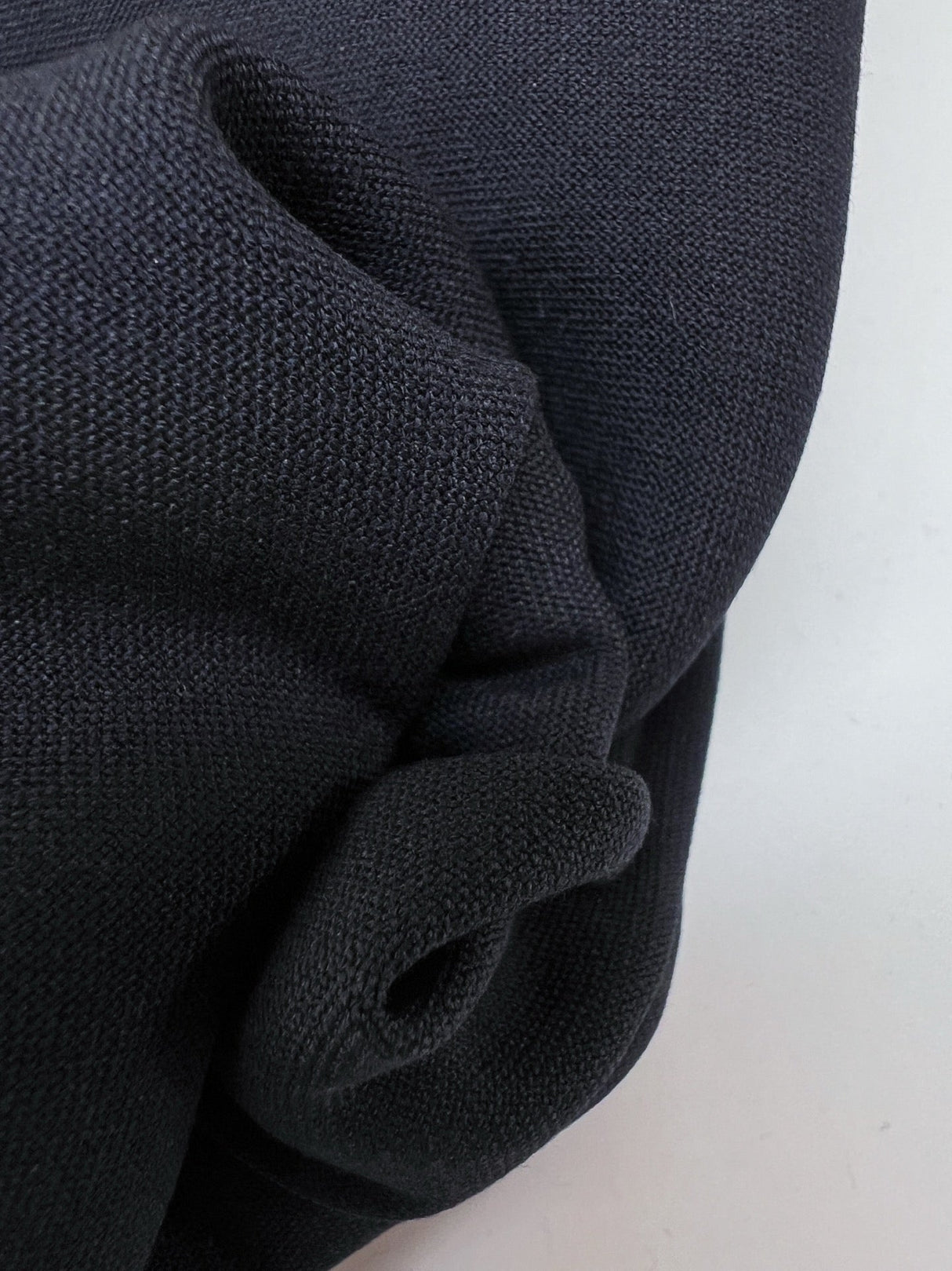 Bonded Polyester Blend Blue Black