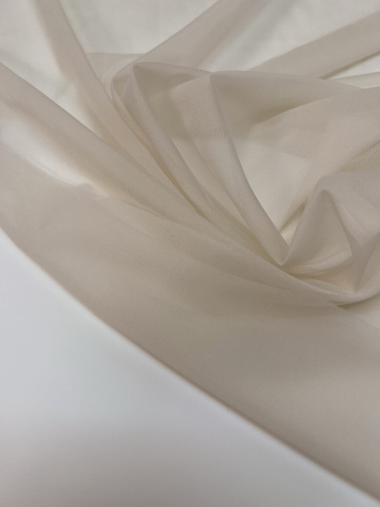 Polyester Interlining Gray Beige Stretch