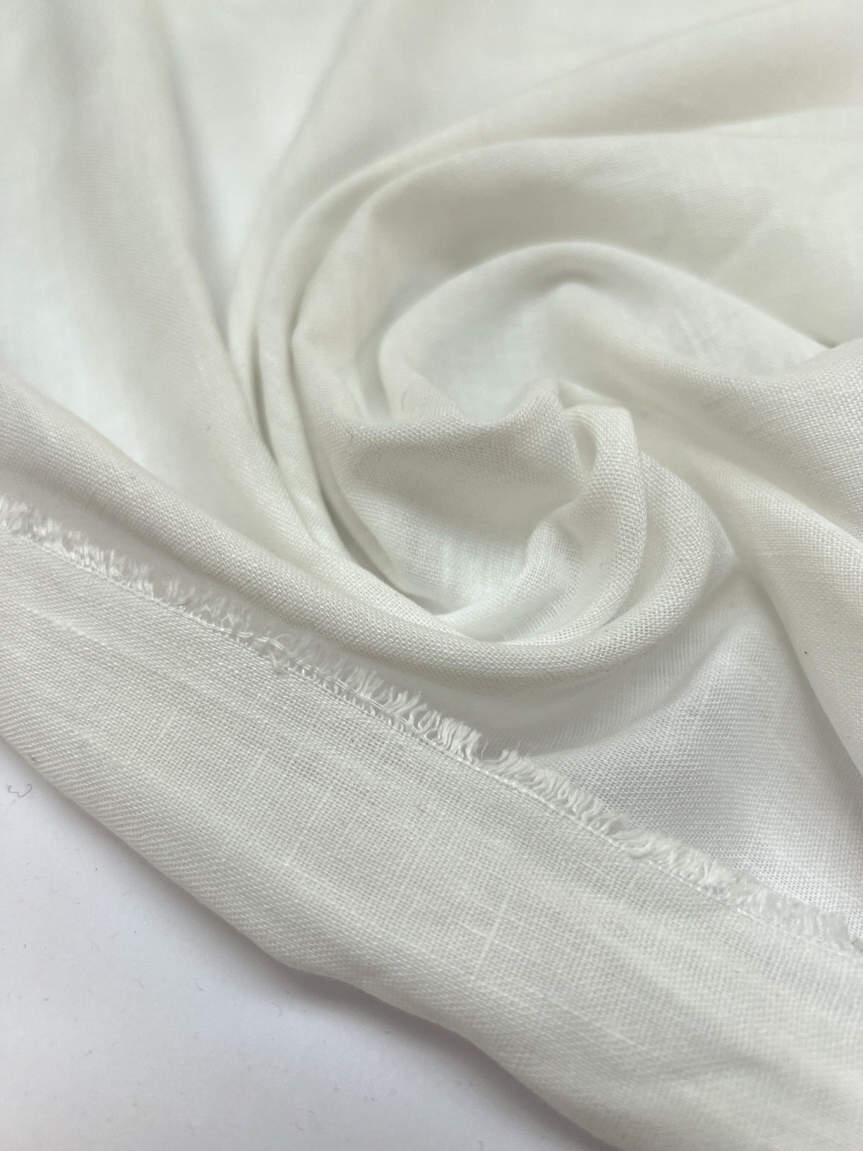 White Polyamide Woven Fabric