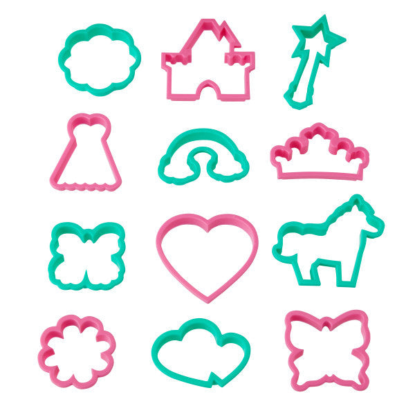 Wilton Magical Plastic Cookie Cutter Set, 12-Piece