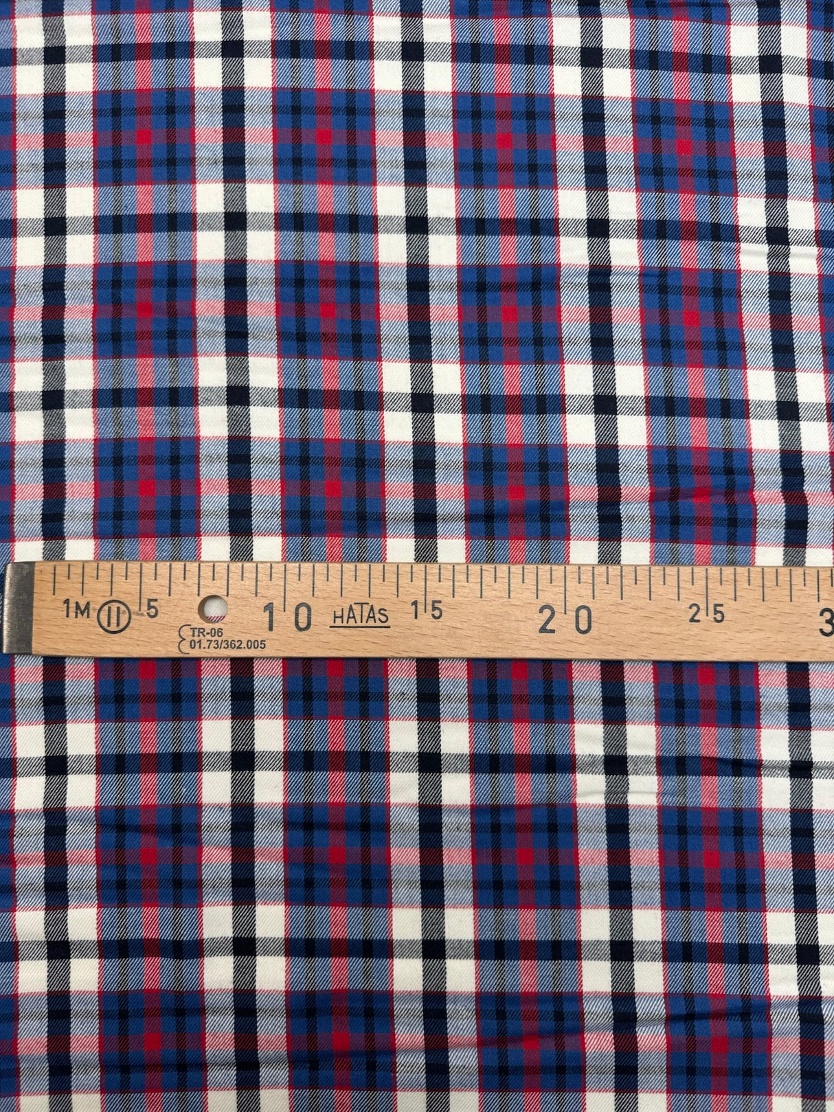 Cotton Tweed Striped Checked