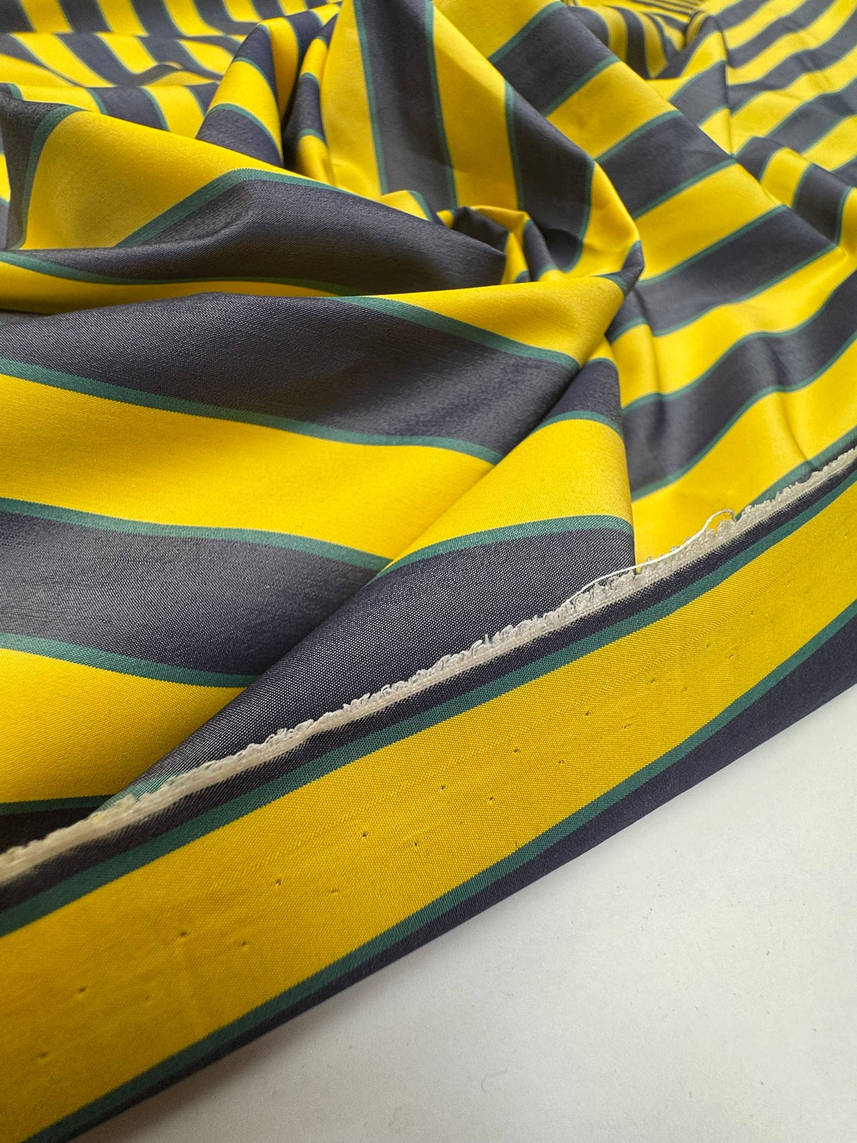Cotton Polyester Woven Striped Multicolour