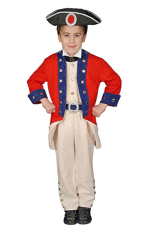 Deluxe Colonial Soldier Set Costume Set