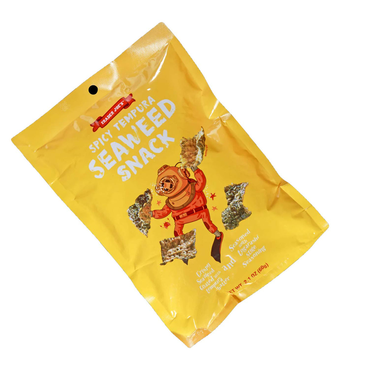 Spicy Tempura Seaweed Snack /2.1 Oz