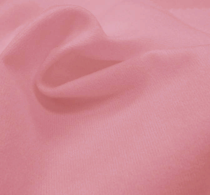 Alova Suede Polyester Fabric - Pink, 58/60" Width (1 Yard)