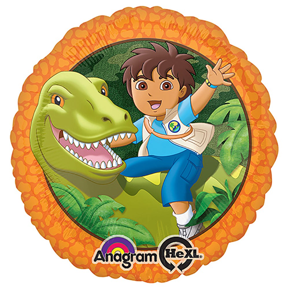 Foil Balloon Go Diego Go 18 Inch