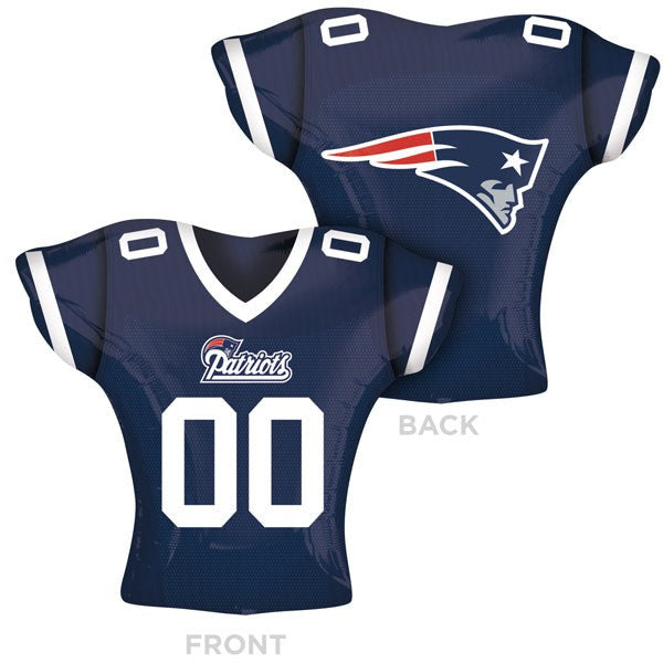 Football Jersey New England Patriots Foil Balloon