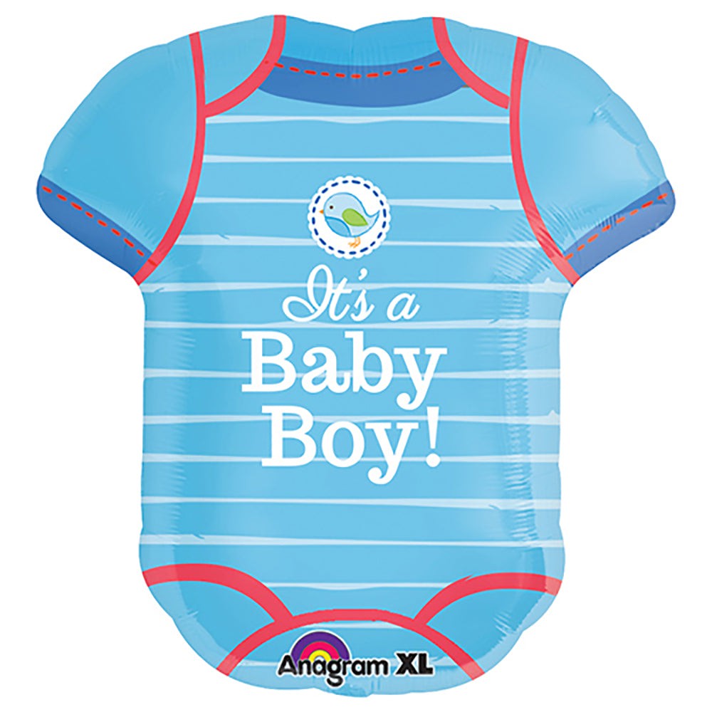 Foil Balloon Shower With Love Boy 24 Inch