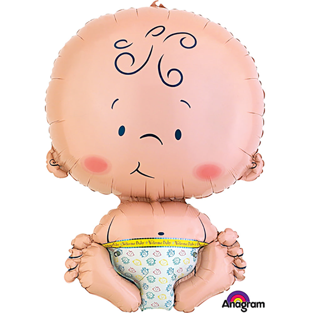 Foil Balloon Welcome Baby 24 Inch
