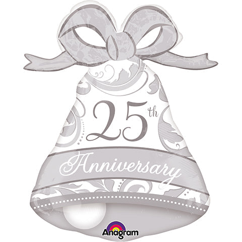 Anniversary Bell Foil Balloon