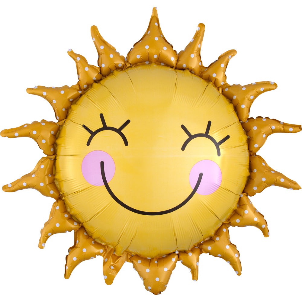 Foil Balloon Sunshine Sun 29 Inch