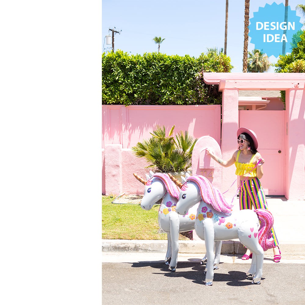 Unicorn AirWalker Foil Balloon 46 Inch